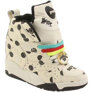 Melody Ehsani x Reebok Polka Dot Blacktop Sneakers